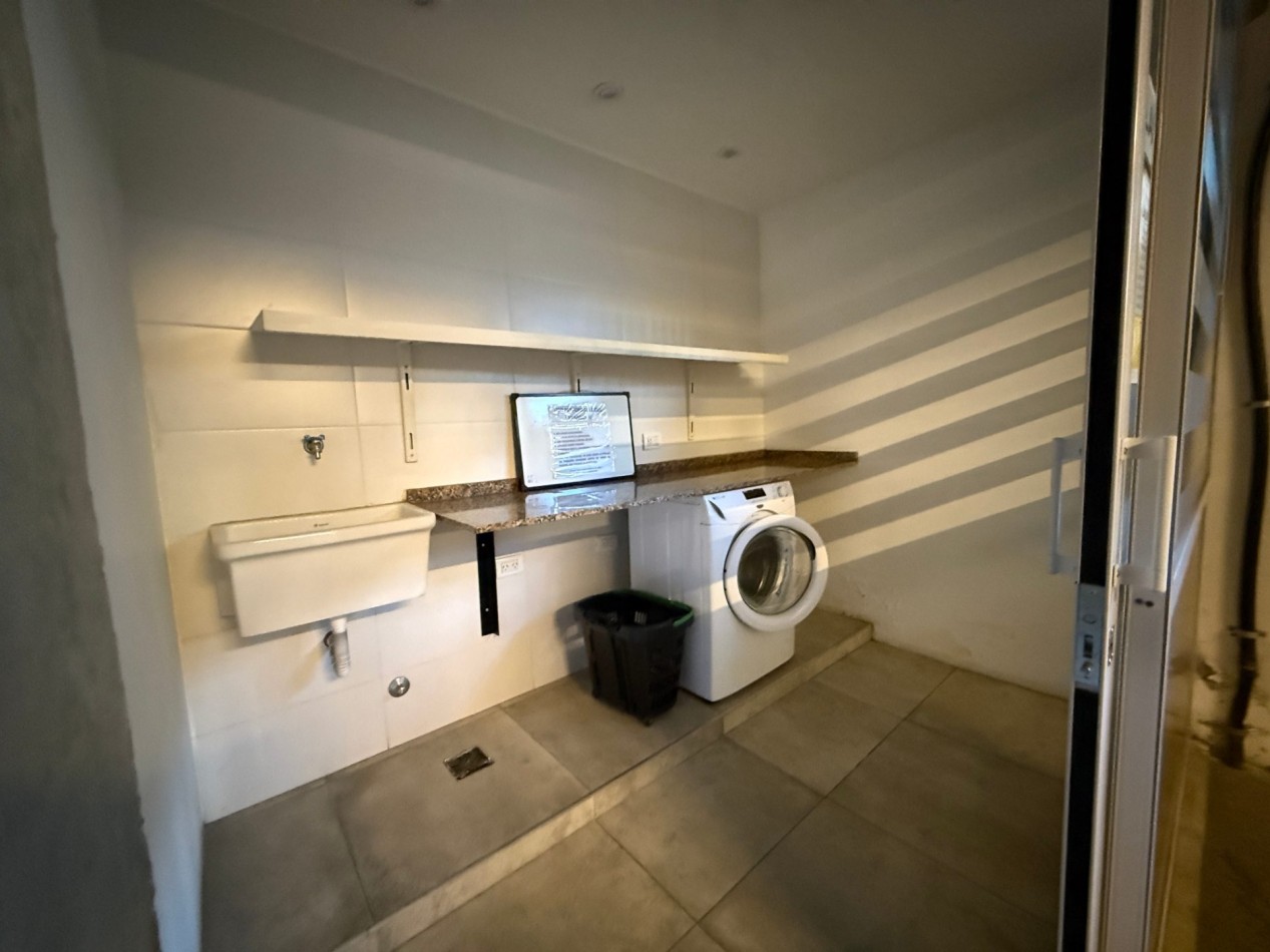 2 ambientes en alquiler temporal Pinamar, complejo con piscina y quincho con parrilla 