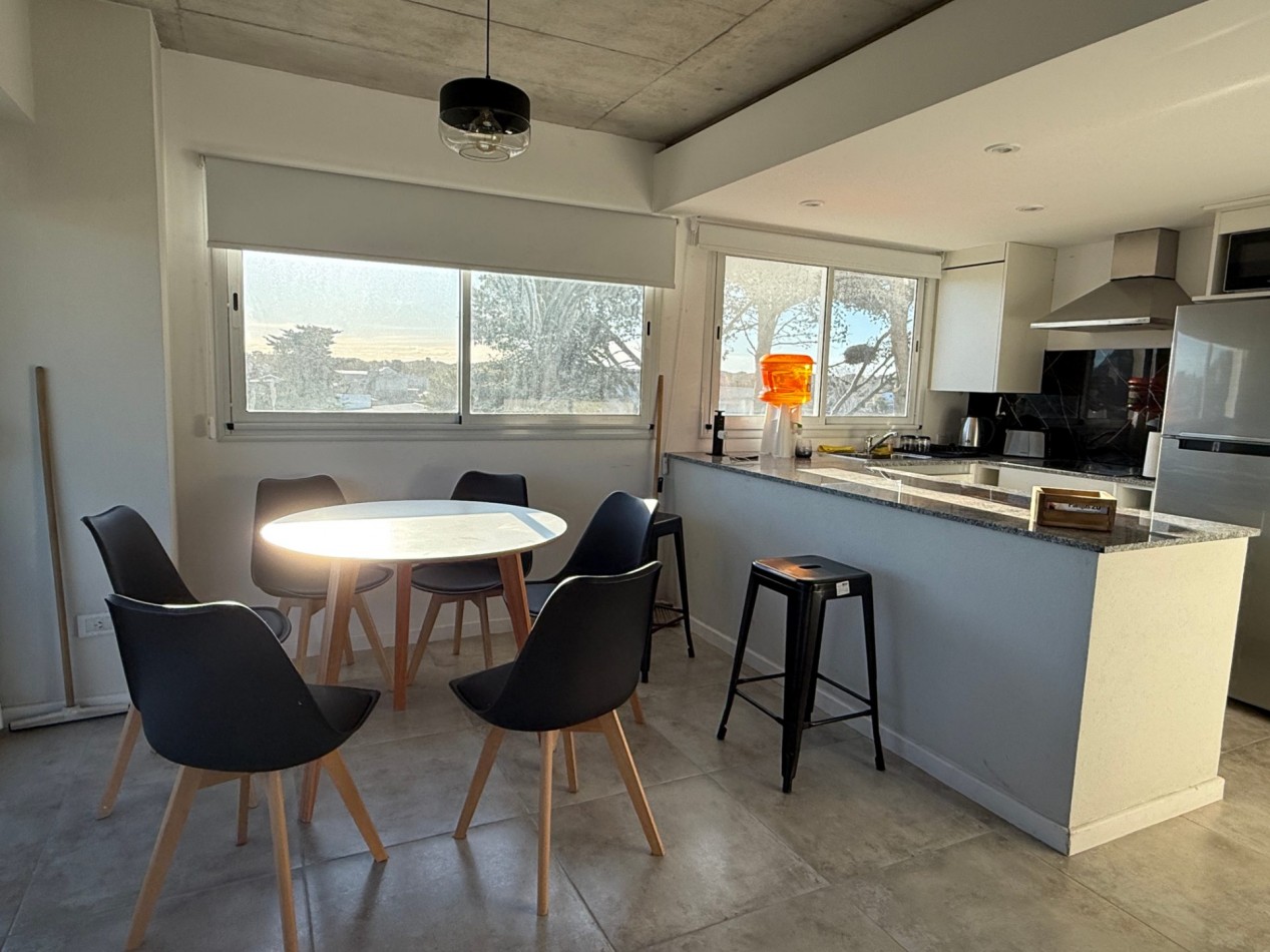 2 ambientes en alquiler temporal Pinamar, complejo con piscina y quincho con parrilla 
