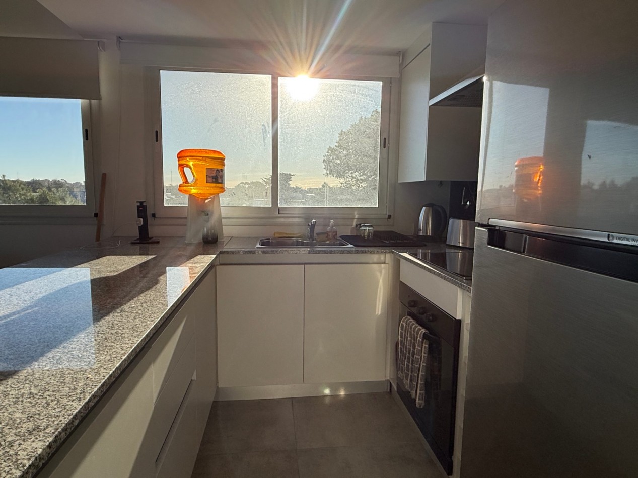 2 ambientes en alquiler temporal Pinamar, complejo con piscina y quincho con parrilla 