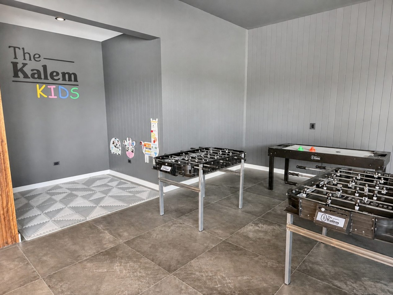 Departamento en alquiler de verano - Kalem I - Frontera Pinamar - Amenities, cochera, piscina, gimnasio, sauna