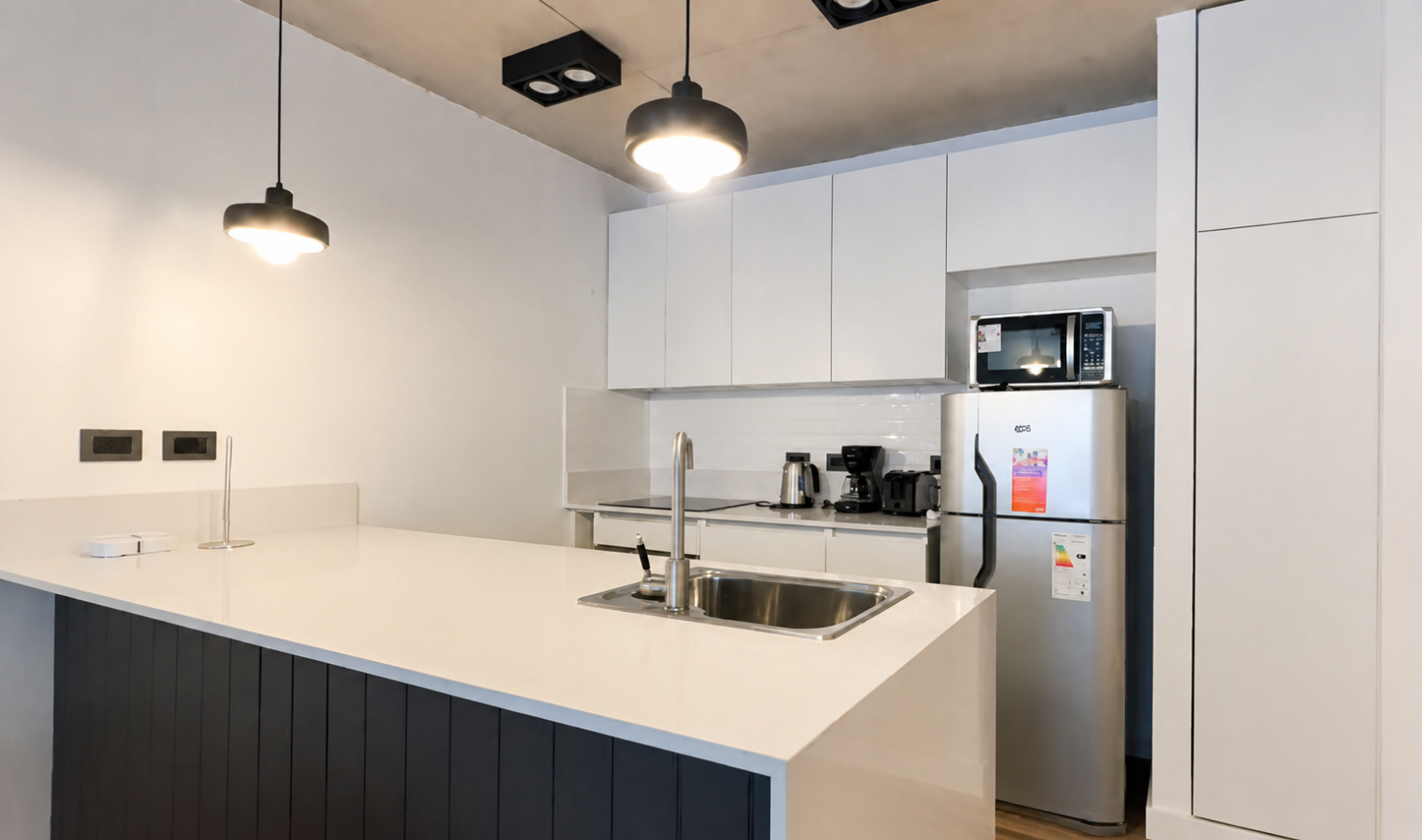 Departamento en alquiler de verano - Kalem I - Frontera Pinamar - Amenities, cochera, piscina, gimnasio, sauna
