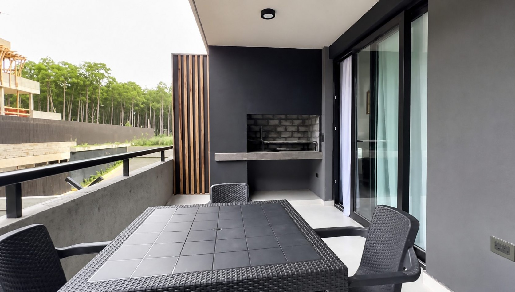 Departamento en alquiler de verano - Kalem I - Frontera Pinamar - Amenities, cochera, piscina, gimnasio, sauna