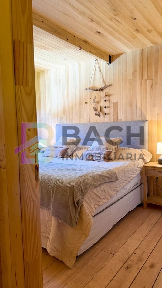 Casa en alquiler semanal para 6 personas en pinamar norte, con pisicina climatizada 