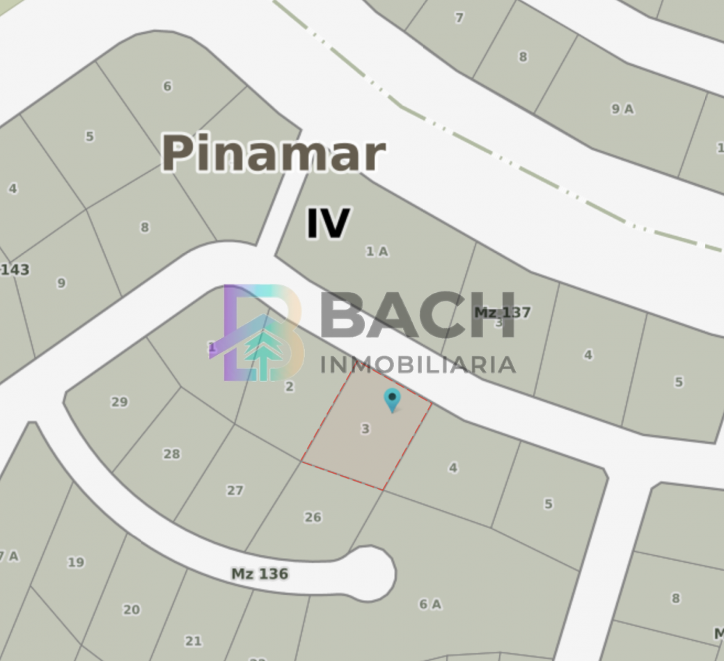Lote Multifamiliar a la venta en Pinamar 