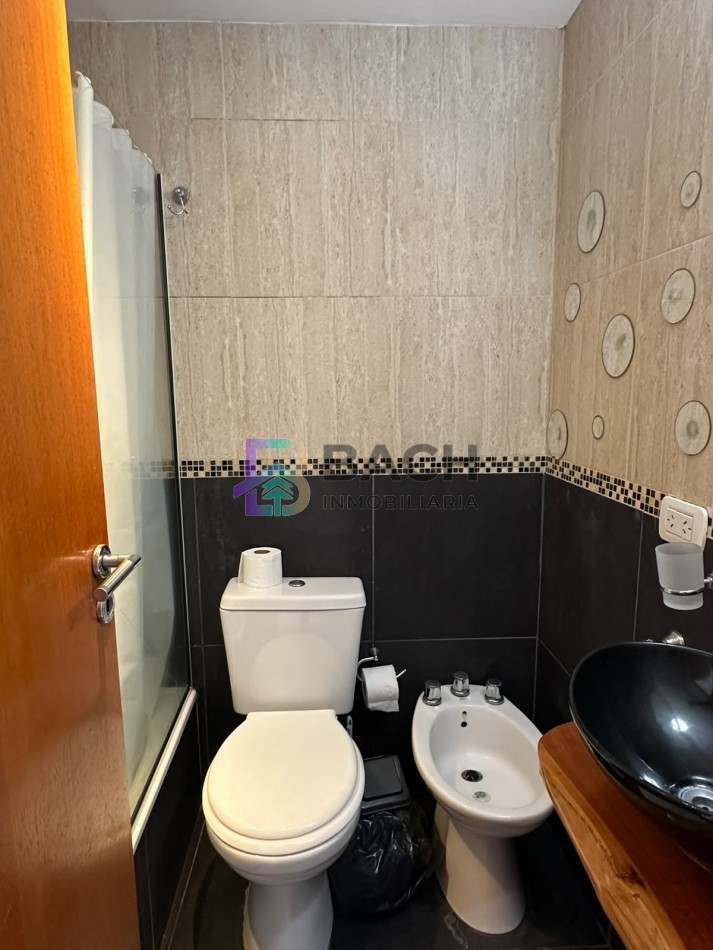 Departamento en alquiler de verano por semana cerca del mar, 2 ambientes con balcon para cuatro personas UF4