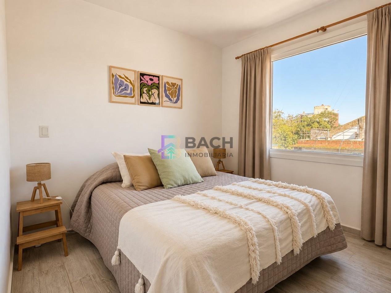 Departamento 2 ambientes a la venta en el centro de pinamar, moderno, centrico, luminoso, renata