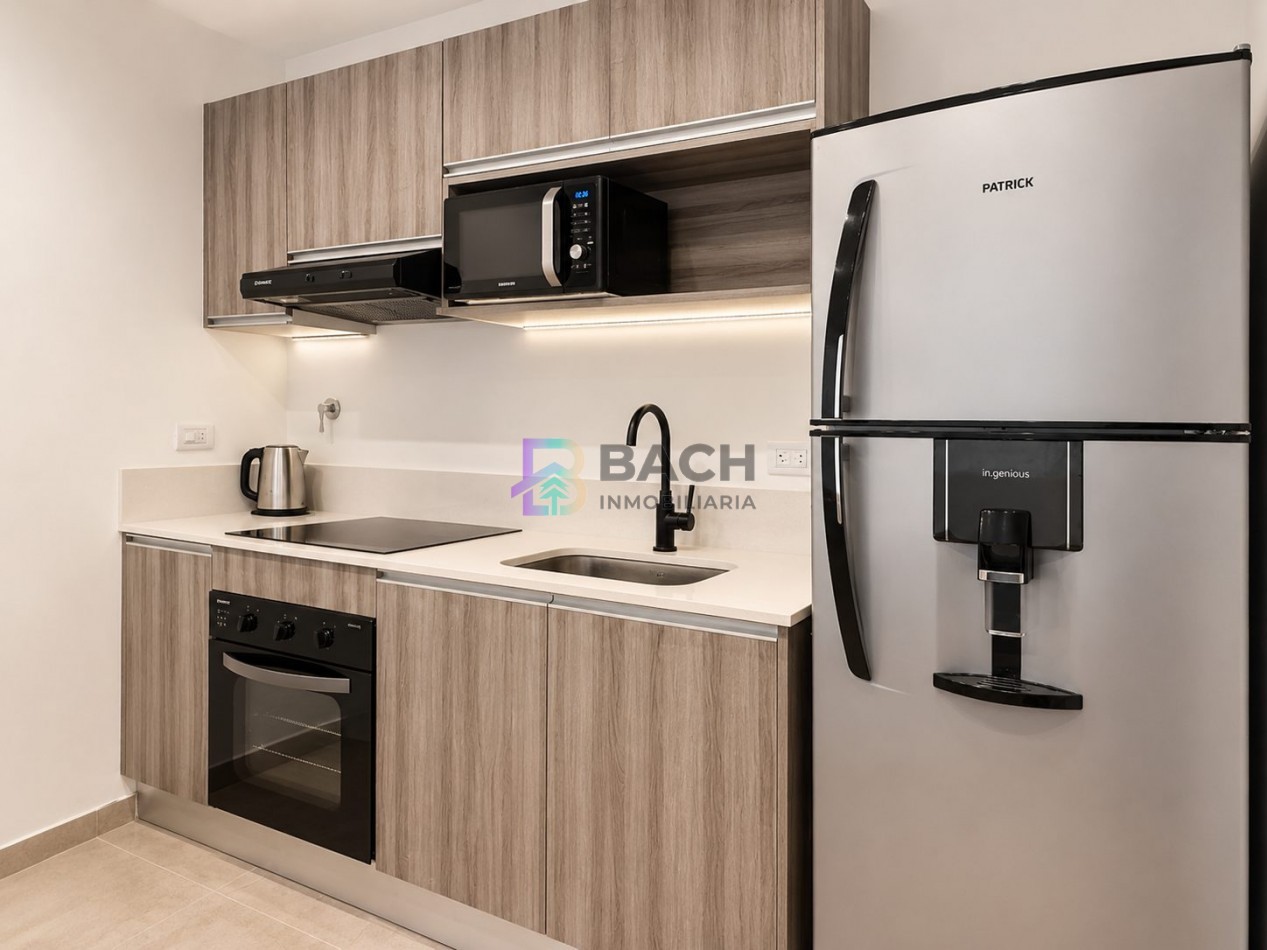 Departamento 3 ambientes en venta con dos cocheras y terraza privada en la frontera Pinamar, Renata norte