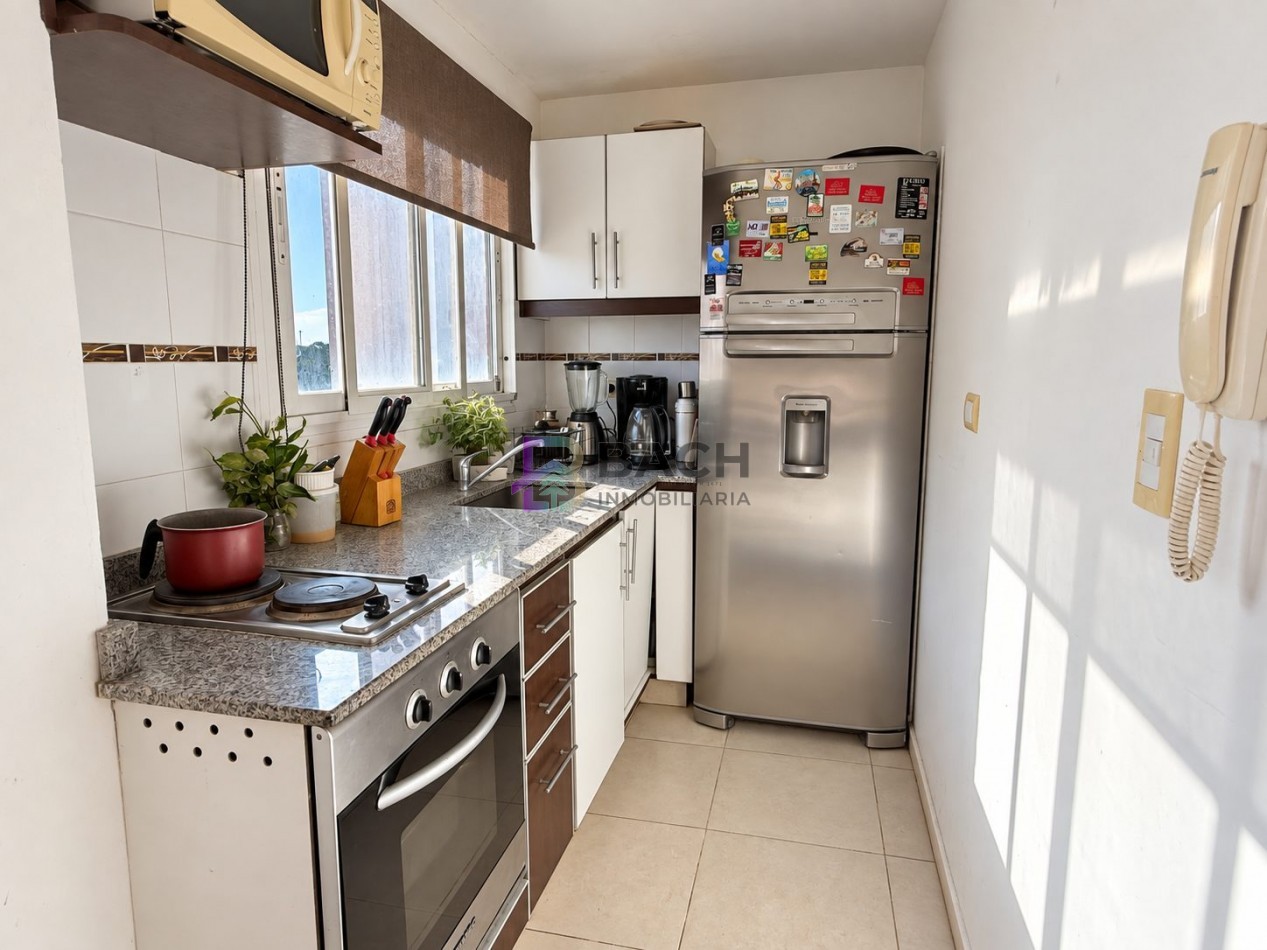 Departamento 4 ambientes con vista franca al mar en Pinamar sur