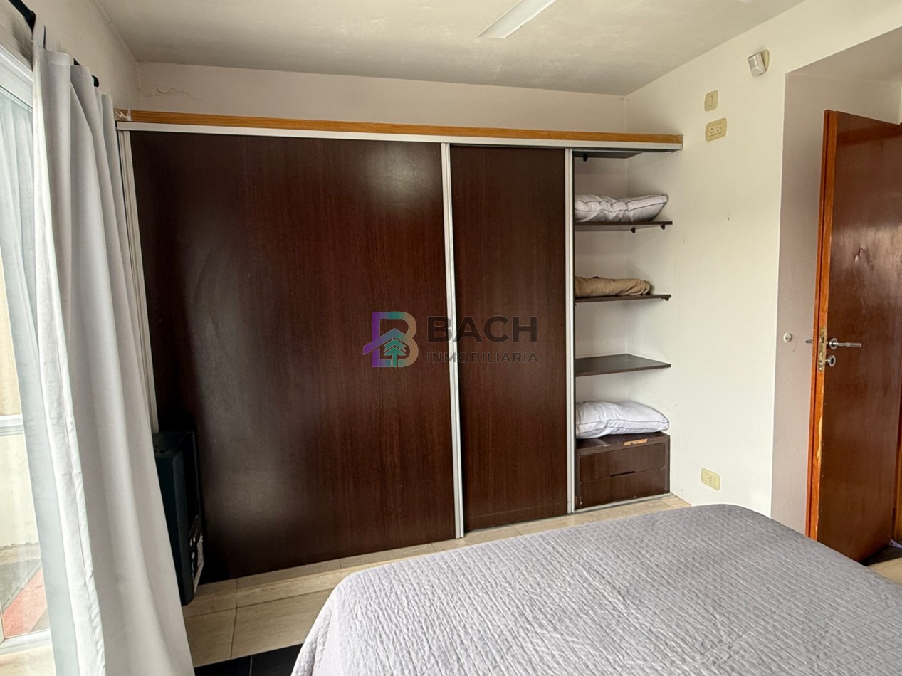Departamento en alquiler de verano por semana cerca del mar, 2 ambientes con balcon para cuatro personas UF3
