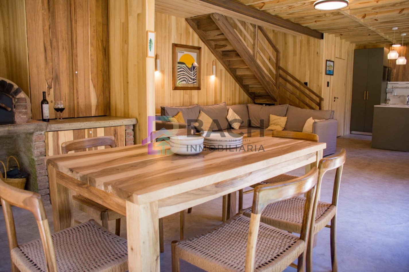 Casa en alquiler semanal para 6 personas en pinamar norte, con pisicina climatizada 