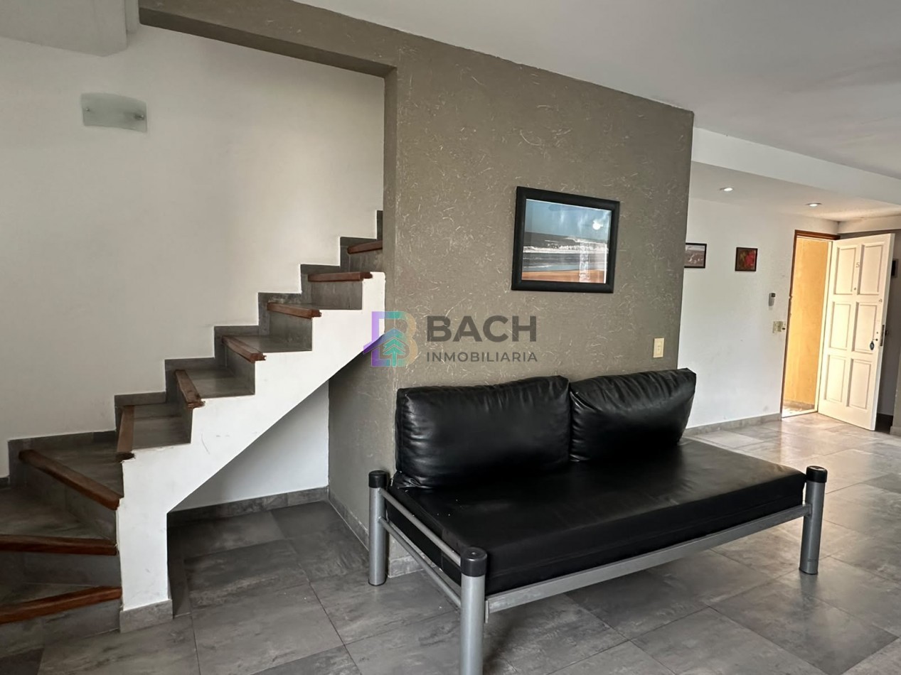 Departamento 3 ambientes en alquiler de verano por semanal a 150 metros del mar, 6 personas UF5