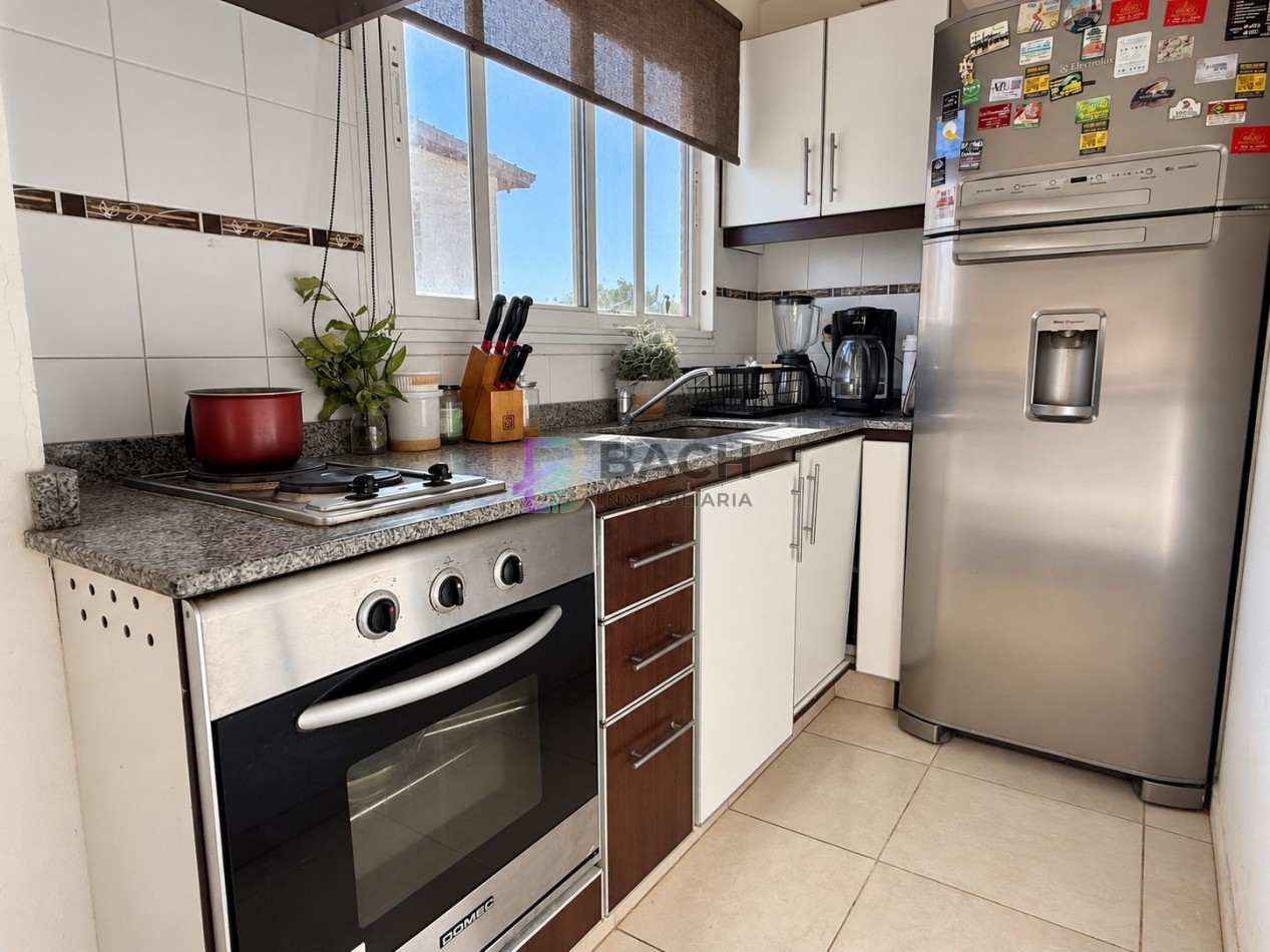 Departamento 4 ambientes con vista franca al mar en Pinamar sur