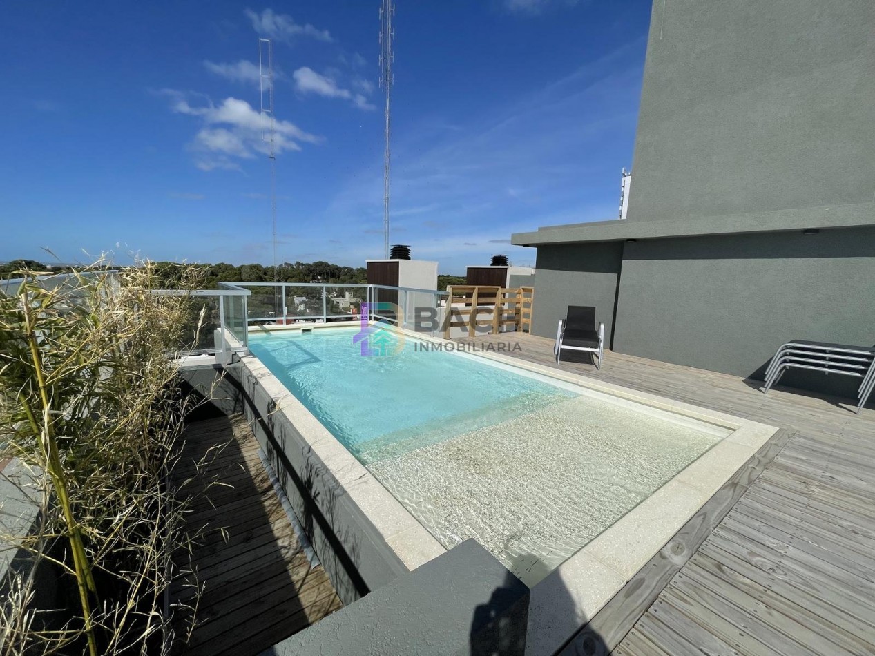 Moderno departamento 3 ambientes en venta, Pinamar centro. A estrenar