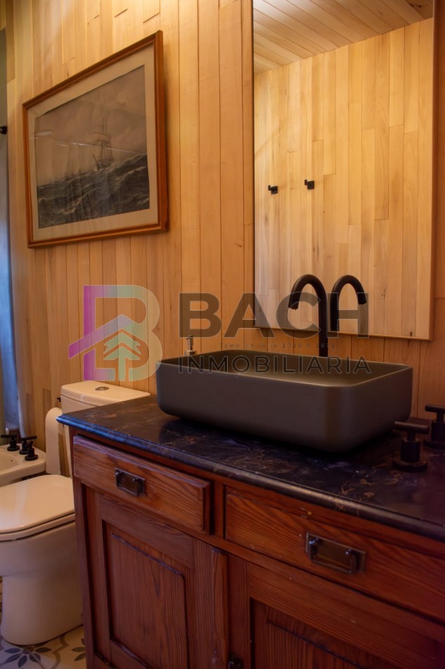 Casa en alquiler semanal para 6 personas en pinamar norte, con pisicina climatizada 