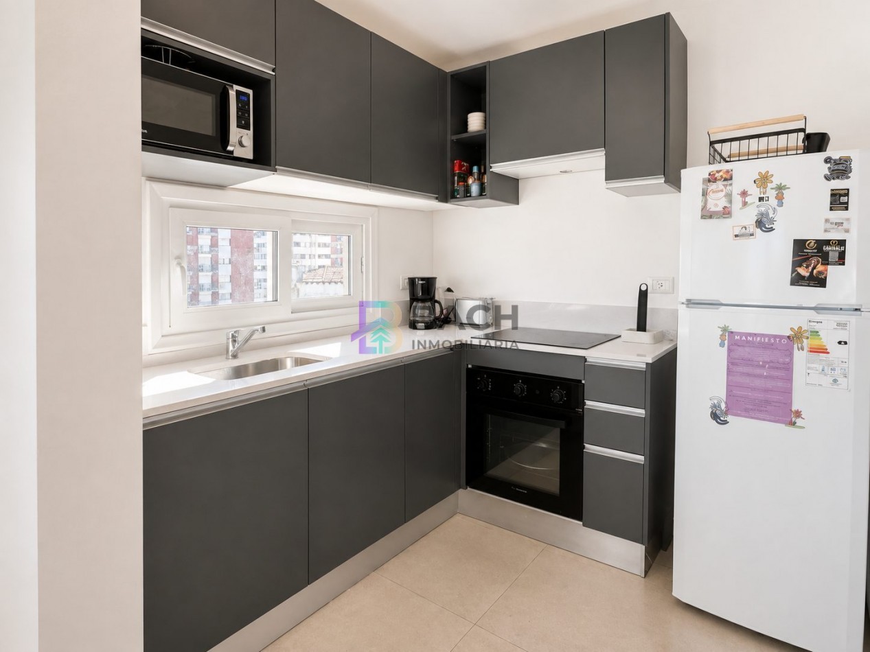 Departamento 2 ambientes a la venta en el centro de pinamar, moderno, centrico, luminoso, renata