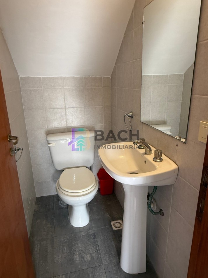 Departamento 3 ambientes en alquiler de verano por semanal a 150 metros del mar, 6 personas UF3