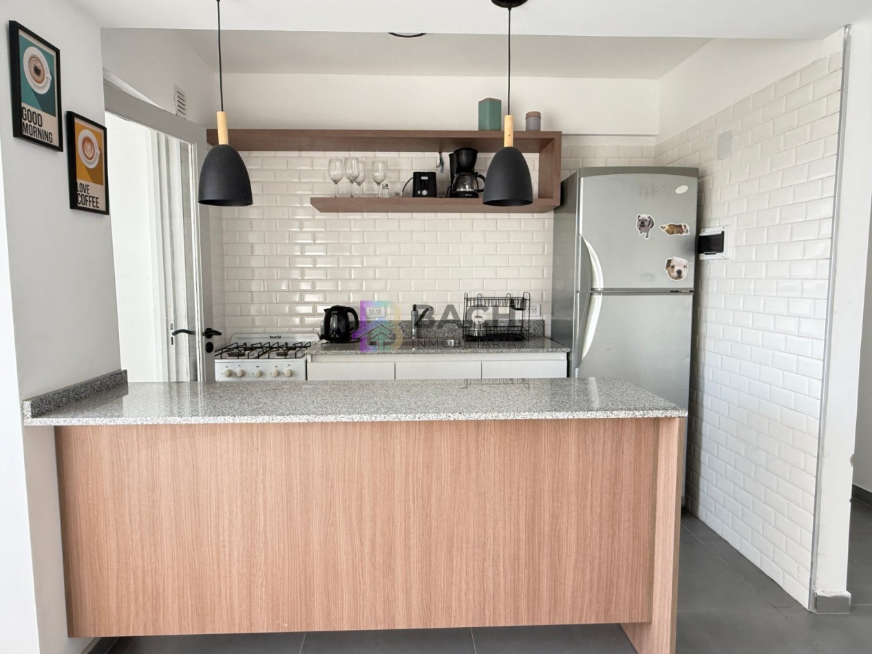 departamento para 4 personas en el centro de pinamar, alquiler por semana
