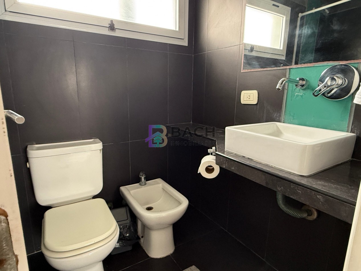 Departamento en alquiler de verano por semana cerca del mar, 3 ambientes con terraza para seis personas UF 6