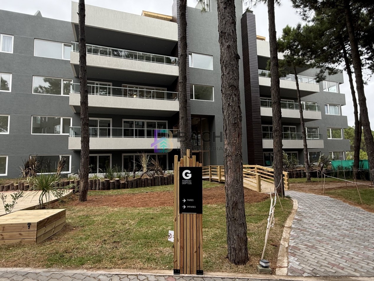 Departamento en Venta 3 ambientes nuevo a estrenar con cochera en renata norte Pinamar- frontera