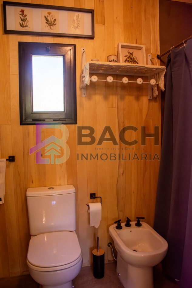 Casa en alquiler semanal para 6 personas en pinamar norte, con pisicina climatizada 