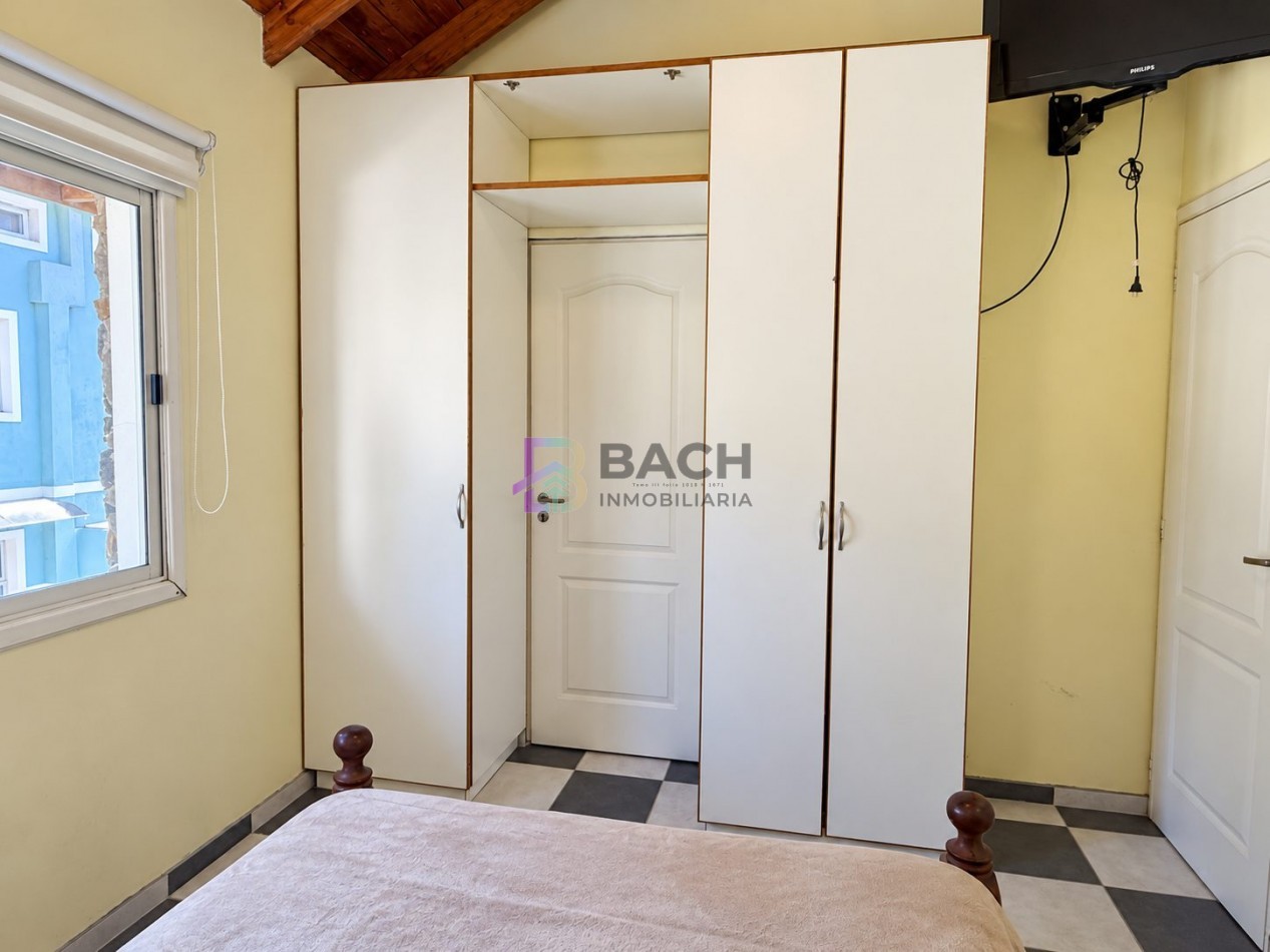Duplex de 3 dormitorios a la venta en pinamar, con gas natural y patio privado 