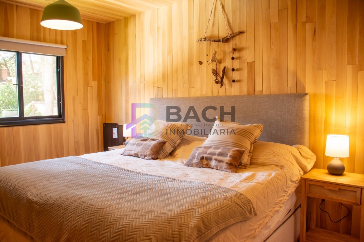 Casa en alquiler semanal para 6 personas en pinamar norte, con pisicina climatizada 