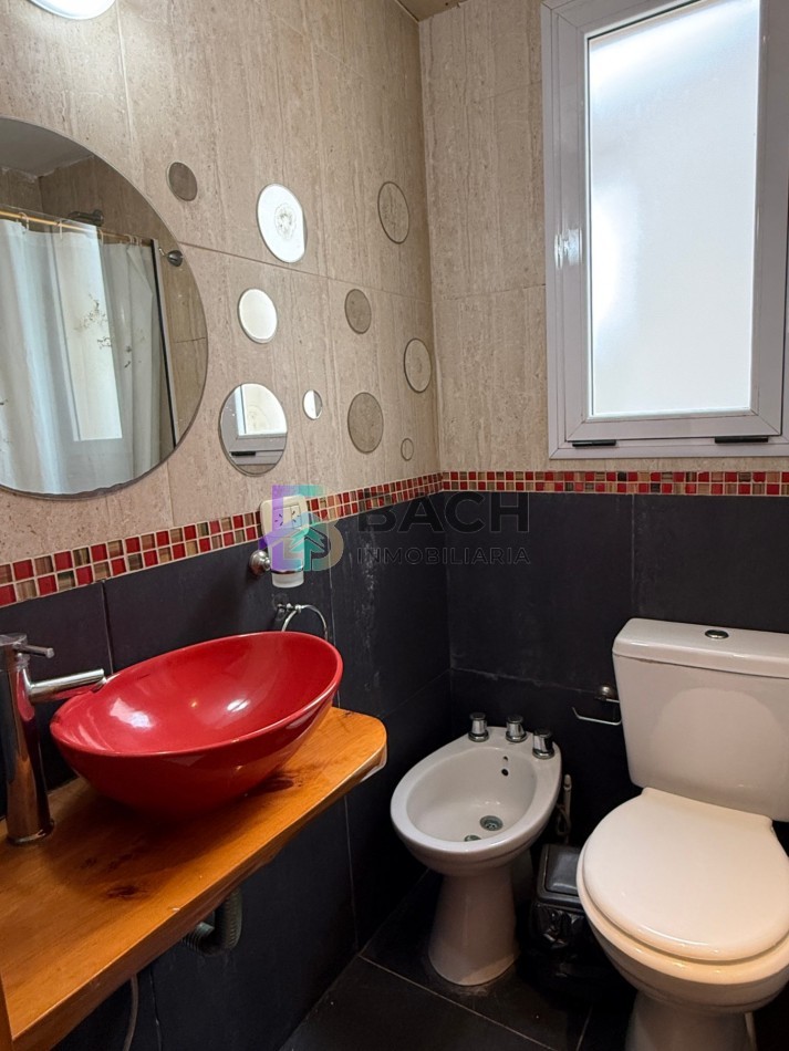 Departamento en alquiler de verano por semana cerca del mar, 2 ambientes con balcon para cuatro personas UF3