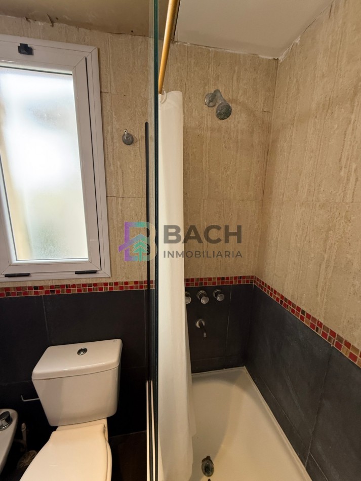 Departamento en alquiler de verano por semana cerca del mar, 2 ambientes con balcon para cuatro personas UF3