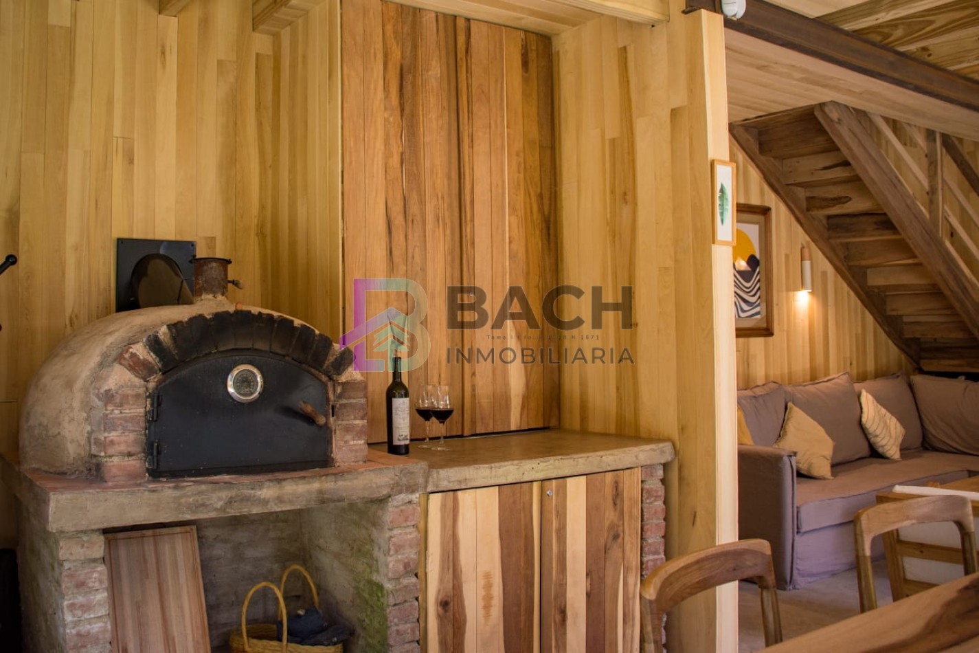 Casa en alquiler semanal para 6 personas en pinamar norte, con pisicina climatizada 
