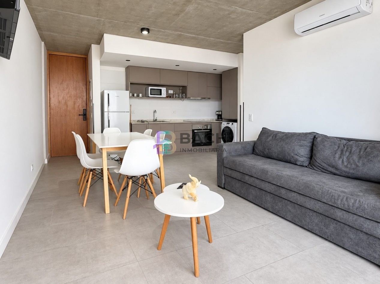 Venta departamento 2 ambientes modeno en pinamar, con cochera y baulera