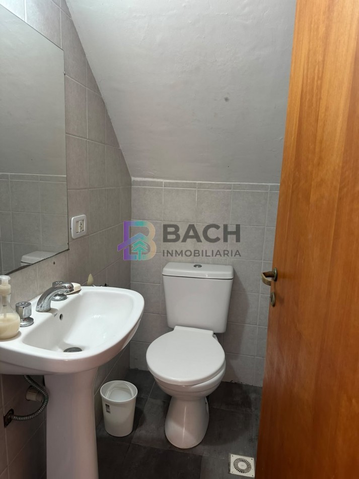 Departamento 3 ambientes en alquiler de verano por semanal a 150 metros del mar, 6 personas UF5