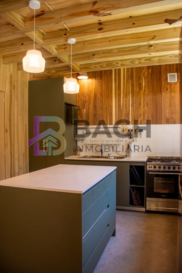 Casa en alquiler semanal para 6 personas en pinamar norte, con pisicina climatizada 