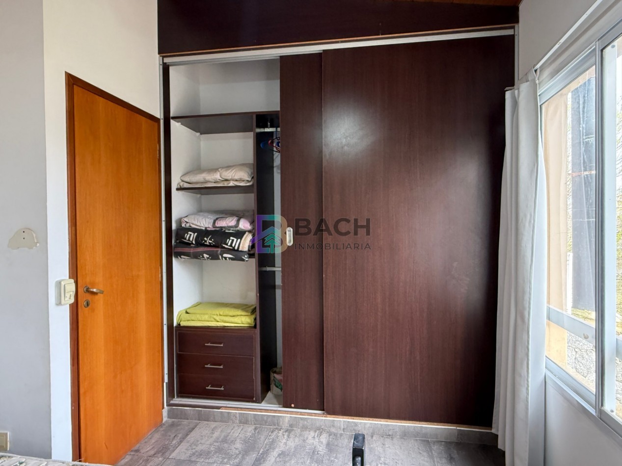 Departamento 3 ambientes en alquiler de verano por semanal a 150 metros del mar, 6 personas UF3