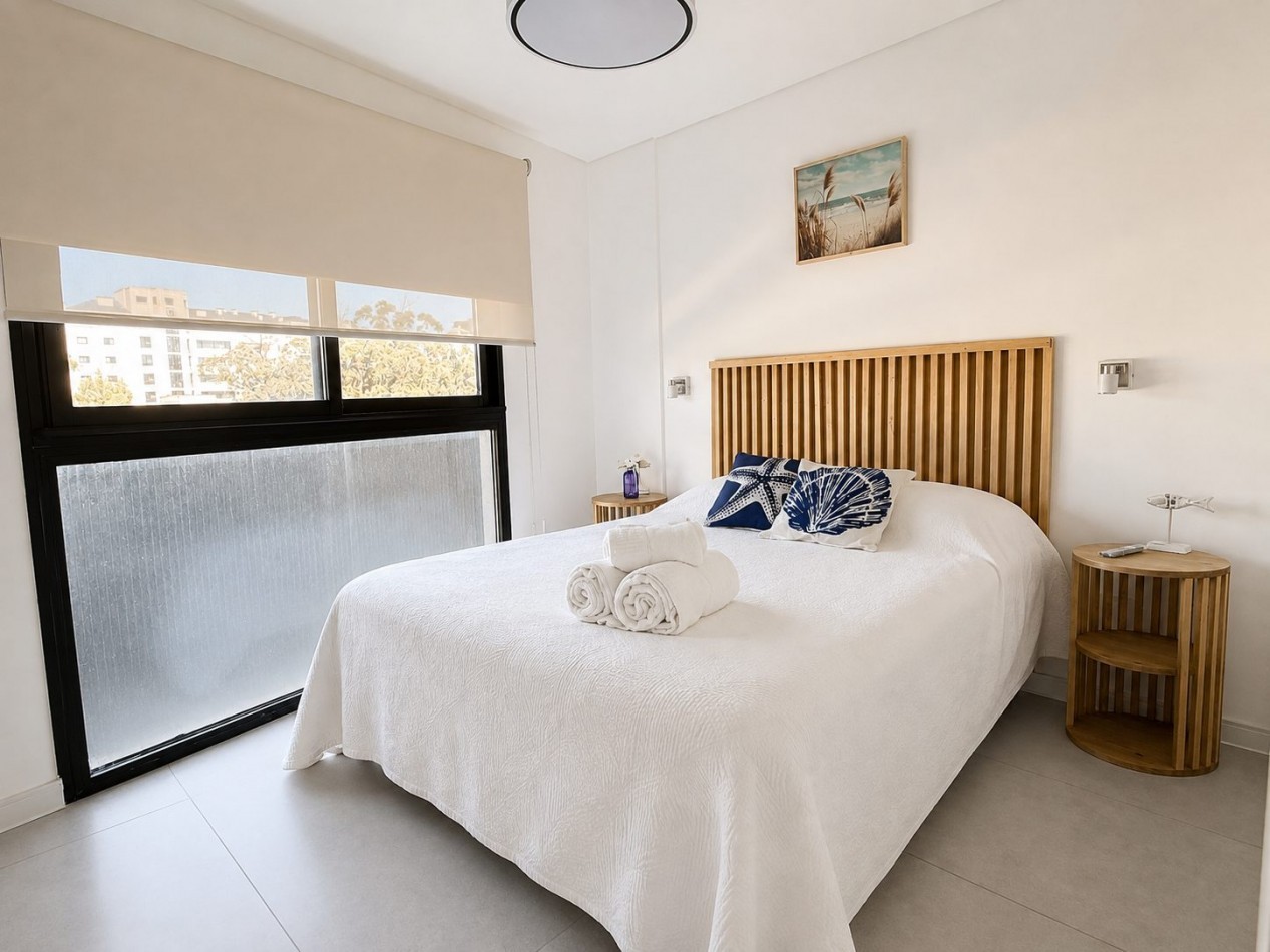 Departamento 2 ambiente en venta en Pinamar, a estrenar, moderno, con amenities - Evalua permuta parcial 