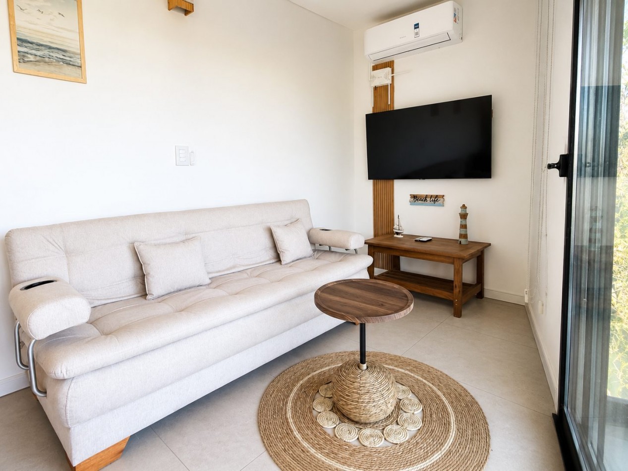Departamento 2 ambiente en venta en Pinamar, a estrenar, moderno, con amenities - Evalua permuta parcial 