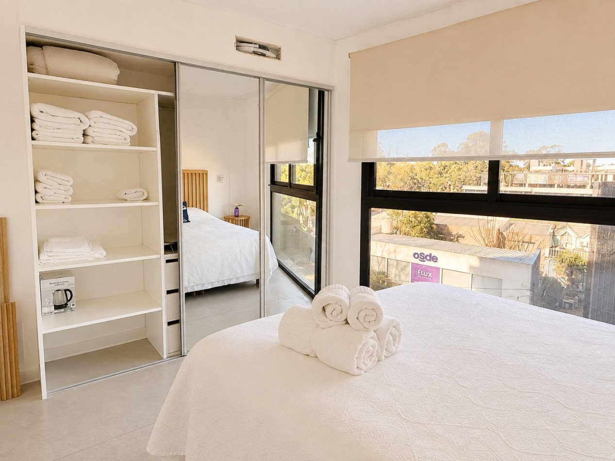 Departamento 2 ambiente en venta en Pinamar, a estrenar, moderno, con amenities - Evalua permuta parcial 