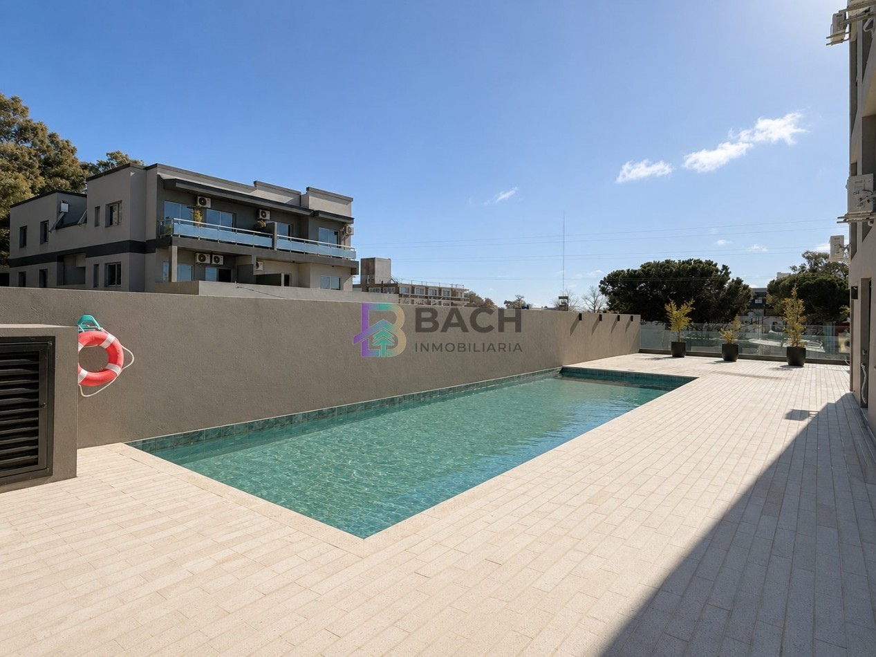 Departamento 2 ambiente en venta en Pinamar, a estrenar, moderno, con amenities - Evalua permuta parcial 