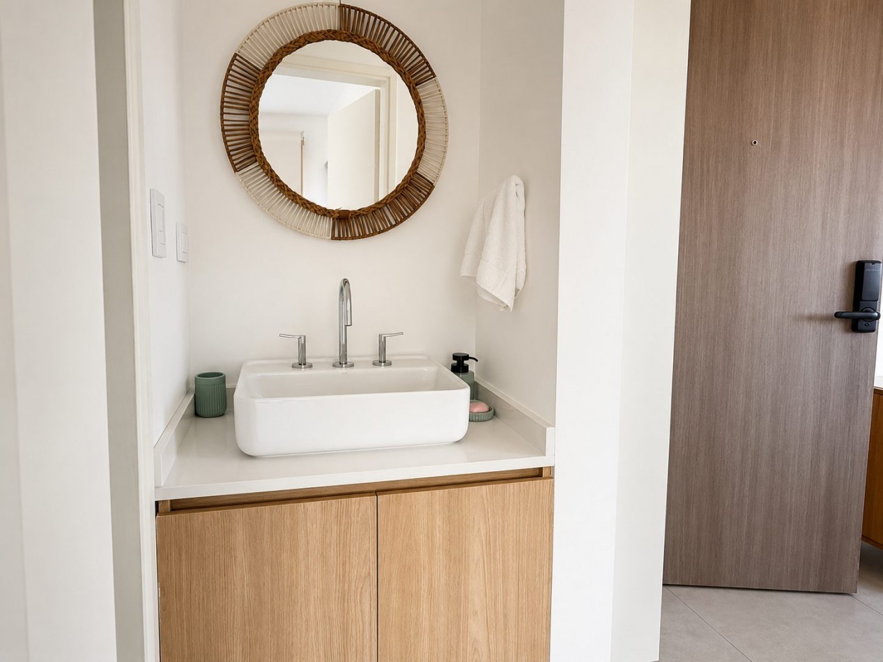 Departamento 2 ambiente en venta en Pinamar, a estrenar, moderno, con amenities - Evalua permuta parcial 
