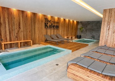 Departamento en alquiler de verano - Kalem I - Frontera Pinamar - Amenities, cochera, piscina, gimnasio, sauna