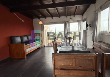 Departamento en alquiler de verano por semana cerca del mar, 3 ambientes con terraza para seis personas UF 6