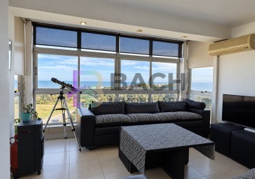 Departamento 4 ambientes con vista franca al mar en Pinamar sur