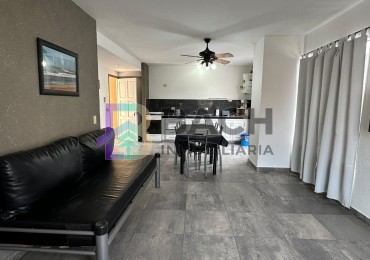 Departamento 3 ambientes en alquiler de verano por semanal a 150 metros del mar, 6 personas UF5