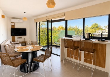 Departamento 2 ambiente en venta en Pinamar, a estrenar, moderno, con amenities - Evalua permuta parcial 